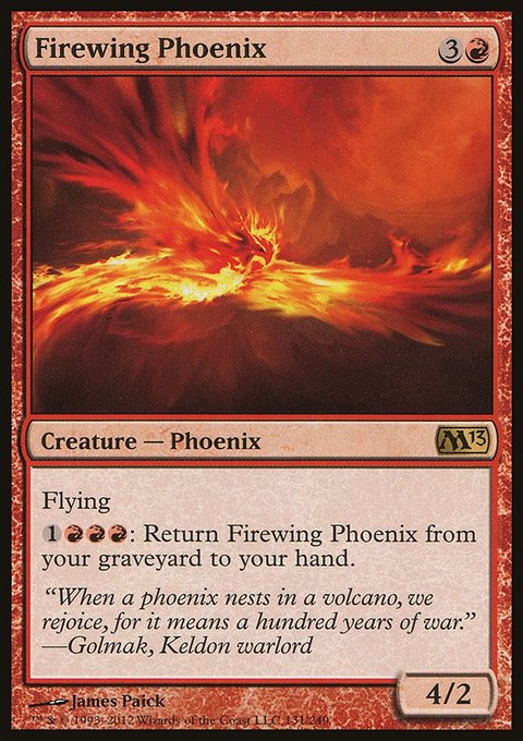 Firewing Phoenix, Magic 2013 #131, Magic: The Gathering card