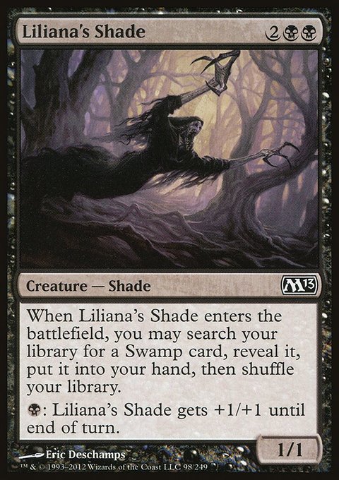 Liliana's Shade, Magic 2013 #98, Magic: The Gathering card