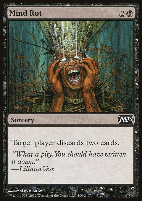 Mind Rot, Magic 2013 #100, Magic: The Gathering card