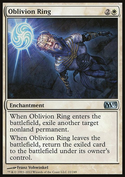 Oblivion Ring, Magic 2013 #22, Magic: The Gathering card