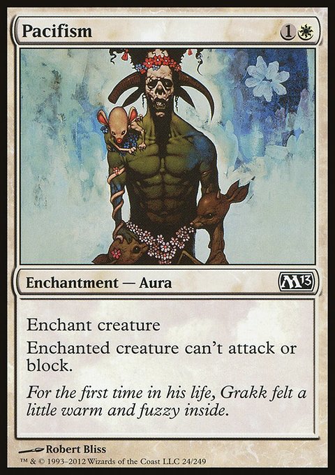 Pacifism, Magic 2013 #24, Magic: The Gathering card