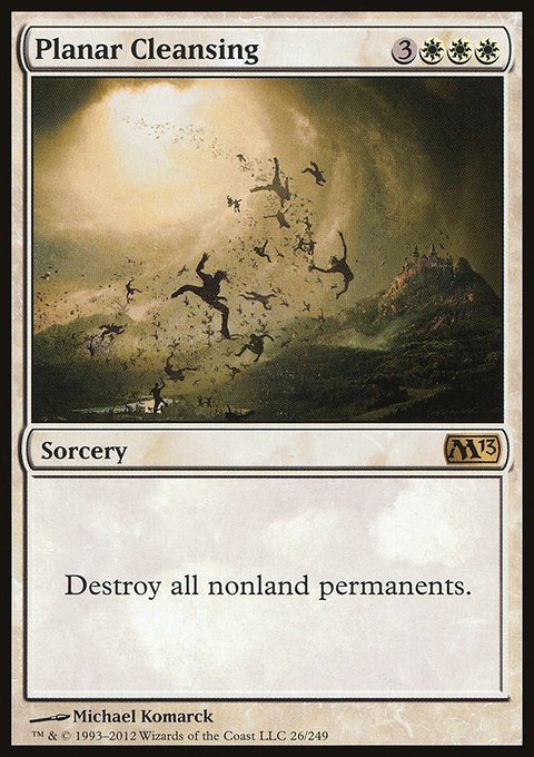 Planar Cleansing, Magic 2013 #26, Magic: The Gathering card
