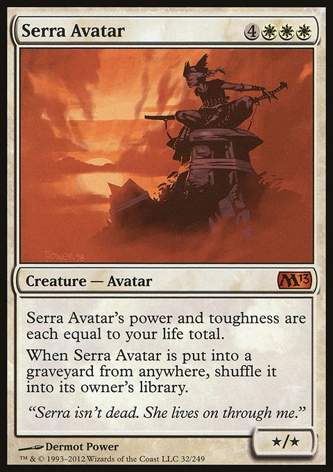 Serra Avatar, Magic 2013 #32, Magic: The Gathering card