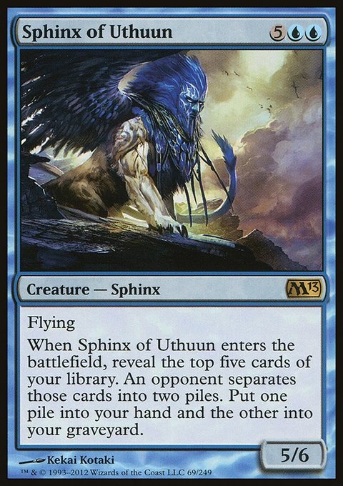 Sphinx of Uthuun, Magic 2013 #69, Magic: The Gathering card