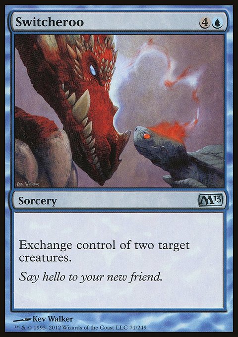 Switcheroo, Magic 2013 #71, Magic: The Gathering card