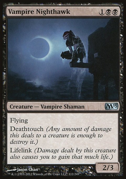 Vampire Nighthawk, Magic 2013 #112, Magic: The Gathering card