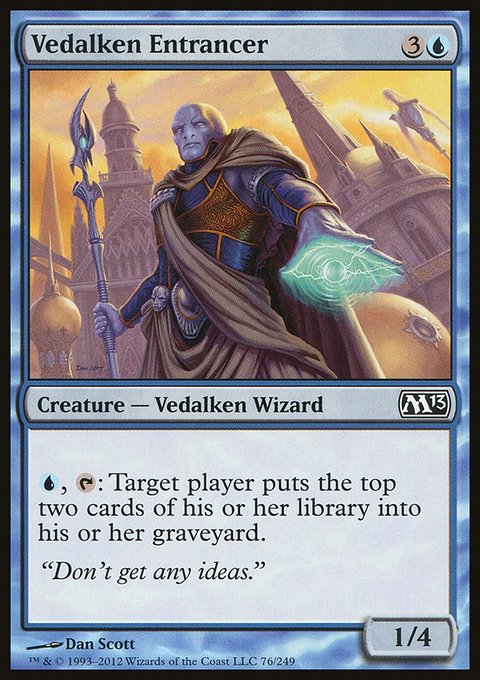 Vedalken Entrancer, Magic 2013 #76, Magic: The Gathering card