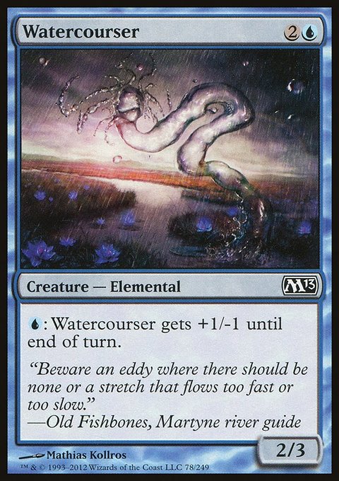 Watercourser, Magic 2013 #78, Magic: The Gathering card