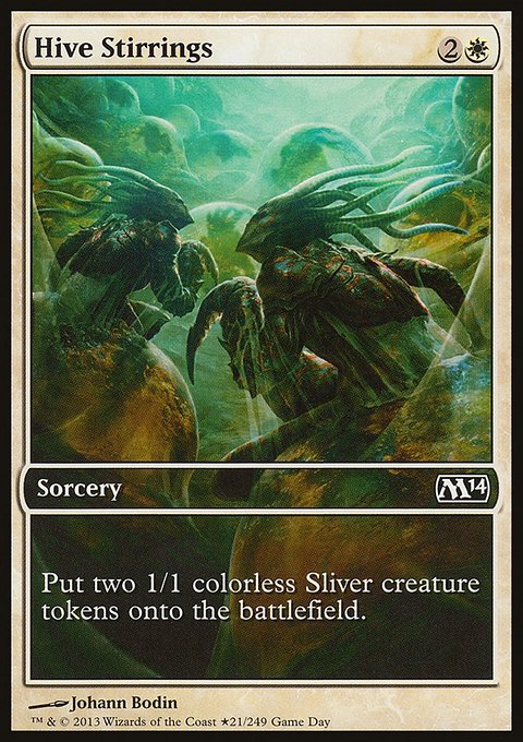 Hive Stirrings, Magic 2014 Promos #21★, Magic: The Gathering card