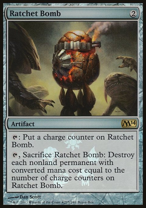Ratchet Bomb, Magic 2014 Promos #215★, Magic: The Gathering card