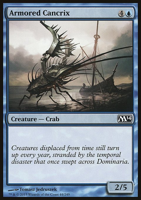 Armored Cancrix, Magic 2014 #44, Magic: The Gathering card