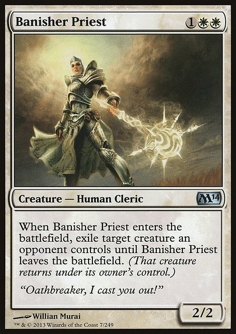 Banisher Priest, Magic 2014 #7, Magic: The Gathering card