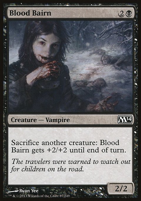 Blood Bairn, Magic 2014 #87, Magic: The Gathering card