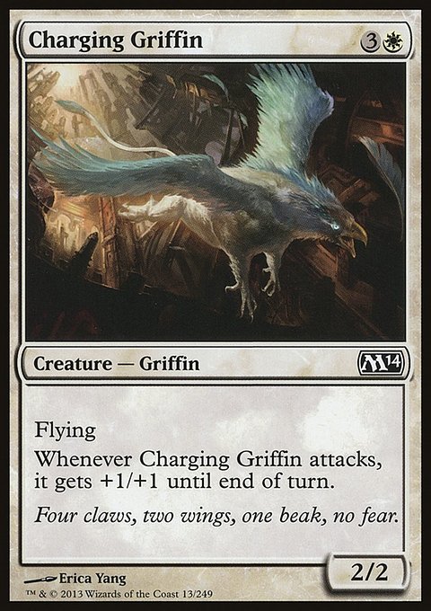 Charging Griffin, Magic 2014 #13, Magic: The Gathering card