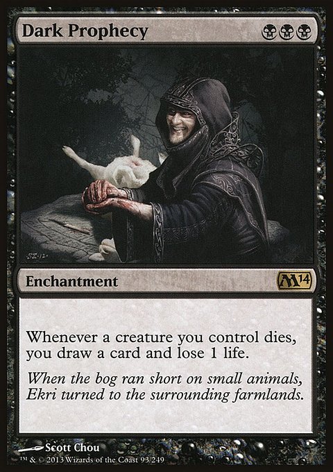 Dark Prophecy, Magic 2014 #93, Magic: The Gathering card