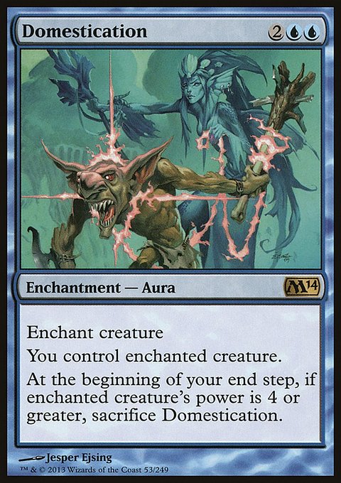 Domestication, Magic 2014 #53, Magic: The Gathering card