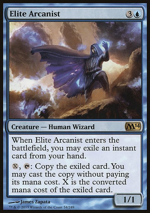 Elite Arcanist, Magic 2014 #54, Magic: The Gathering card