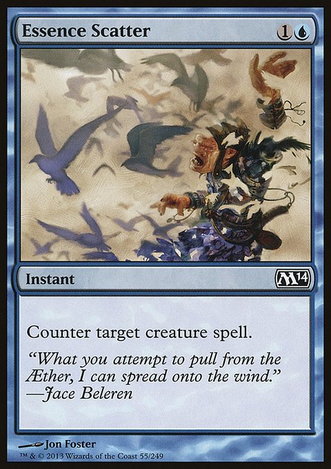 Essence Scatter, Magic 2014 #55, Magic: The Gathering card