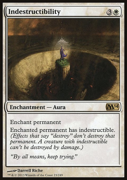 Indestructibility, Magic 2014 #23, Magic: The Gathering card