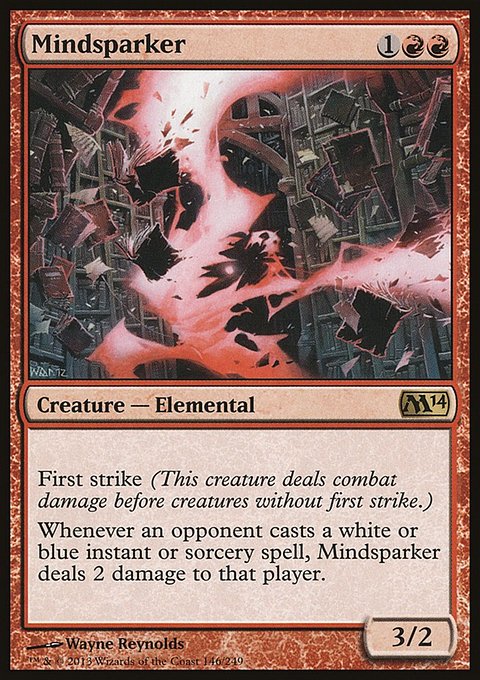 Mindsparker, Magic 2014 #146, Magic: The Gathering card