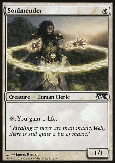 Soulmender, Magic 2014 #37, Magic: The Gathering card