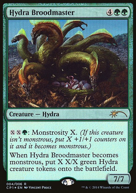 Hydra Broodmaster, Magic 2015 Clash Pack #4, Magic: The Gathering card