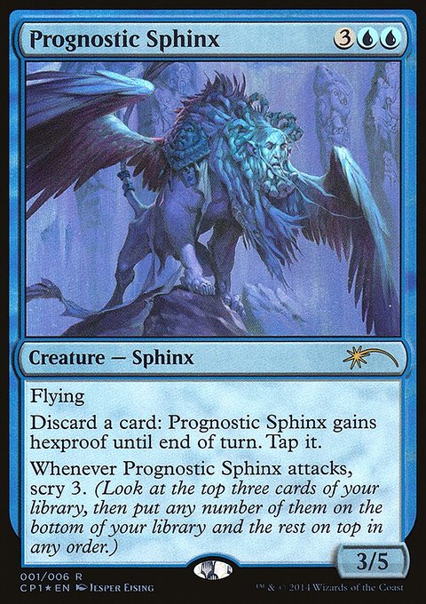 Prognostic Sphinx, Magic 2015 Clash Pack #1, Magic: The Gathering card