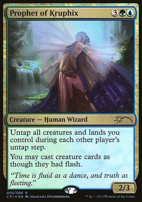 Prophet of Kruphix, Magic 2015 Clash Pack #5, Magic: The Gathering card