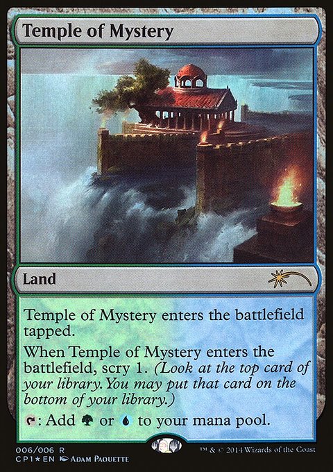 Temple of Mystery, Magic 2015 Clash Pack #6, Magic: The Gathering card