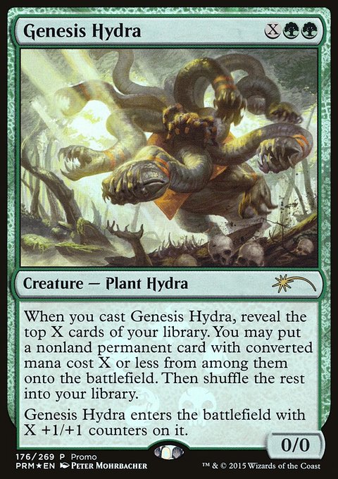 Genesis Hydra, Magic 2015 Promos #176★, Magic: The Gathering card