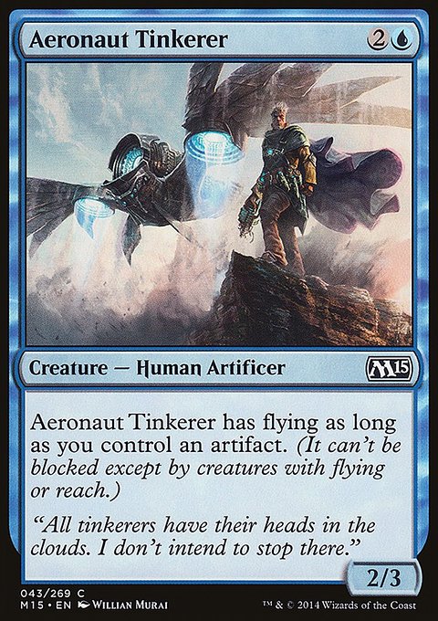 Aeronaut Tinkerer, Magic 2015 #43, Magic: The Gathering card