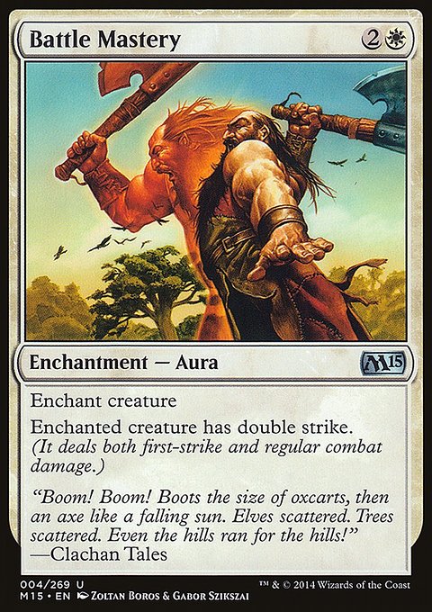 Battle Mastery, Magic 2015 #4, Magic: The Gathering card