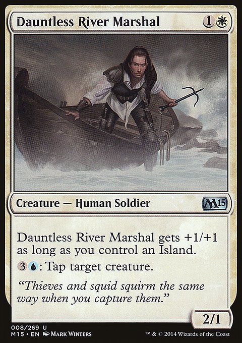 Dauntless River Marshal, Magic 2015 #8, Magic: The Gathering card