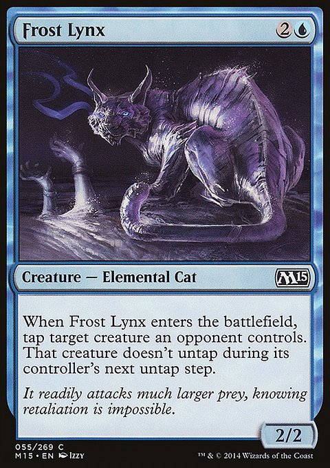 Frost Lynx, Magic 2015 #55, Magic: The Gathering card