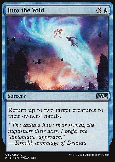 Into the Void, Magic 2015 #60, Magic: The Gathering card