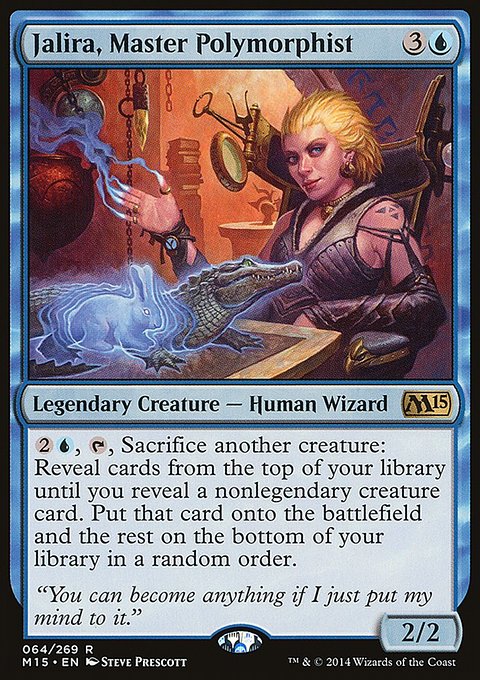 Jalira, Master Polymorphist, Magic 2015 #64, Magic: The Gathering card