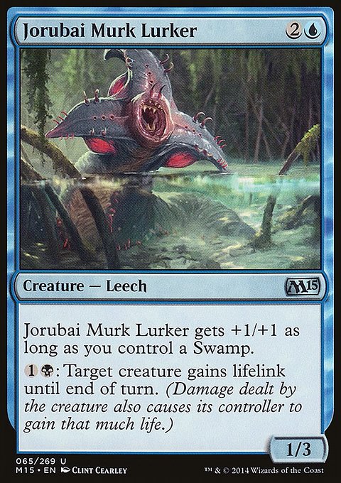 Jorubai Murk Lurker, Magic 2015 #65, Magic: The Gathering card