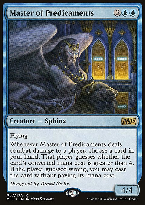 Master of Predicaments, Magic 2015 #67, Magic: The Gathering card