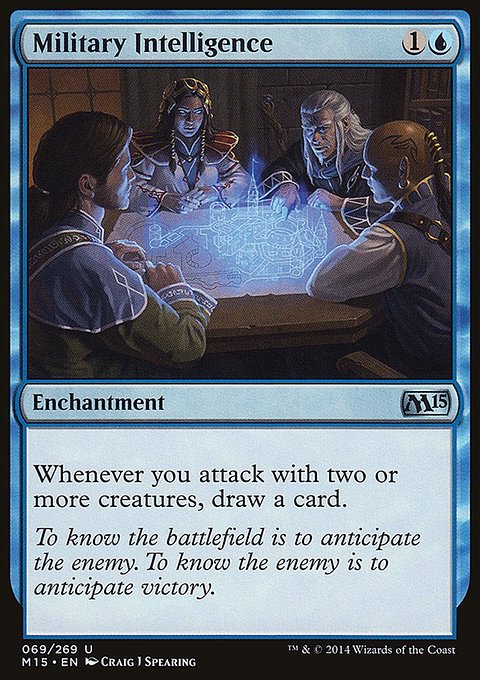 Military Intelligence, Magic 2015 #69, Magic: The Gathering card