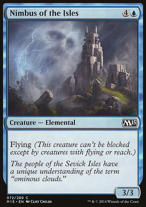 Nimbus of the Isles, Magic 2015 #72, Magic: The Gathering card