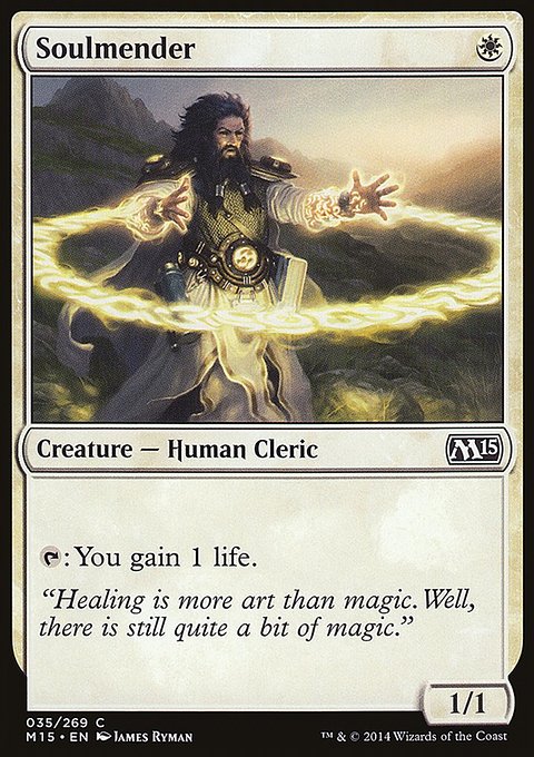 Soulmender, Magic 2015 #35, Magic: The Gathering card