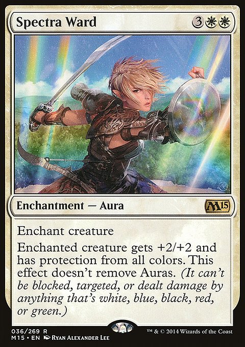 Spectra Ward, Magic 2015 #36, Magic: The Gathering card