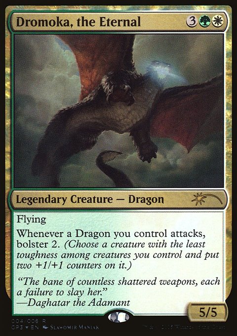 Dromoka, the Eternal, Magic Origins Clash Pack #4, Magic: The Gathering card