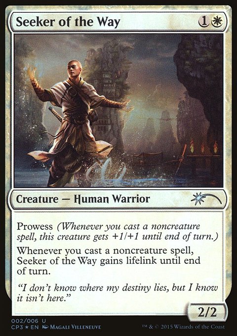 Seeker of the Way, Magic Origins Clash Pack #2, Magic: The Gathering card