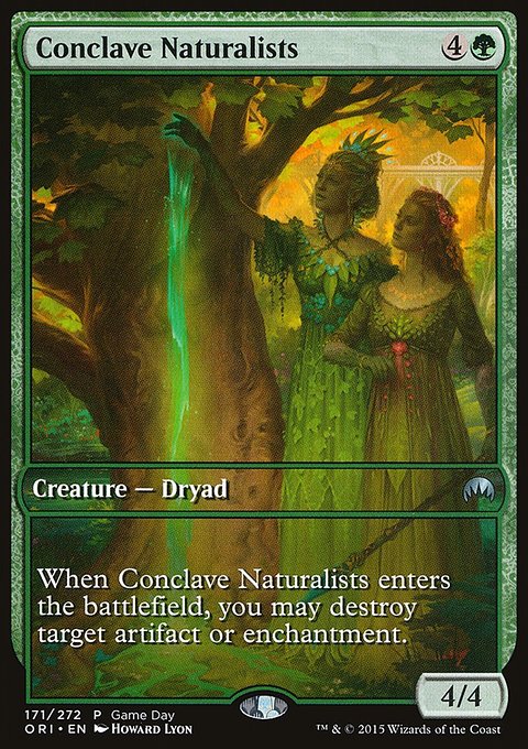 Conclave Naturalists, Magic Origins Promos #171, Magic: The Gathering card