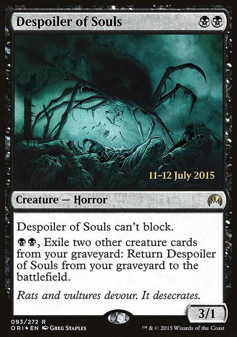 Despoiler of Souls, Magic Origins Promos #93s, Magic: The Gathering card