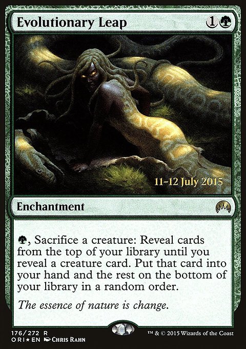 Evolutionary Leap, Magic Origins Promos #176s, Magic: The Gathering card