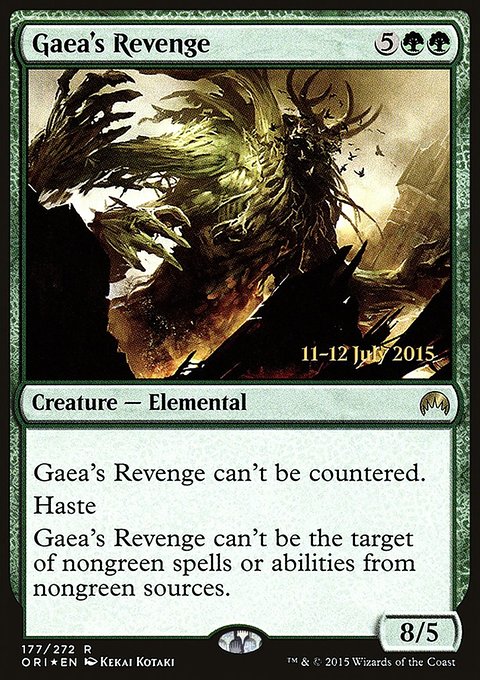 Gaea's Revenge, Magic Origins Promos #177s, Magic: The Gathering card