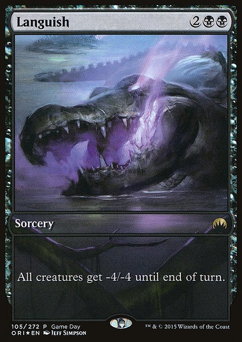 Languish, Magic Origins Promos #105, Magic: The Gathering card