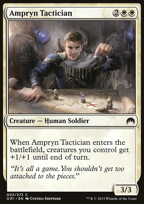 Ampryn Tactician, Magic Origins #2, Magic: The Gathering card